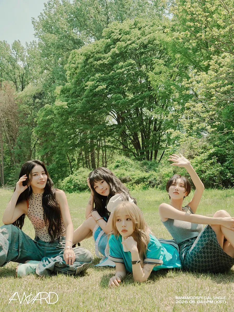 MAMAMOO 4WARD official comeback teaser photo used as editorial thumbnail